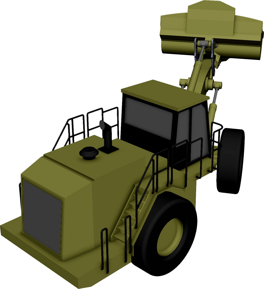 Caterpillar 998H 3D CAD Model