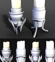 Candle bases for Sintel