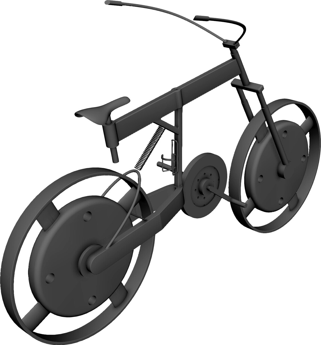 Bicycle Concept 3D CAD Model