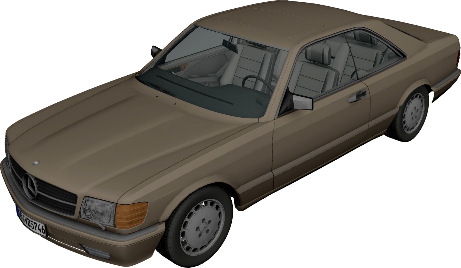 Mercedes-Benz 500 SEC (1984)