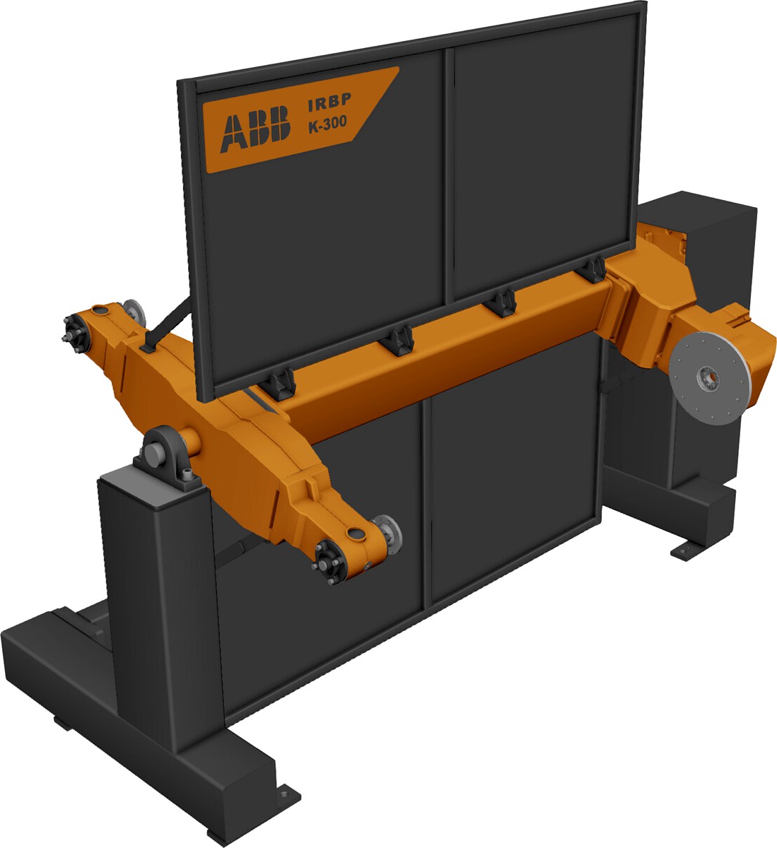 ABB Positioner IRBP K-300 3D CAD Model