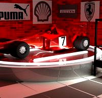 Cycles Formula F1+Garage with posters