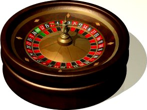 Roulette Wheel 3D Model
