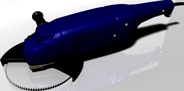 Electric saw 3D Model