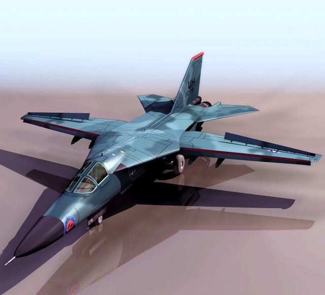F111 3D Model