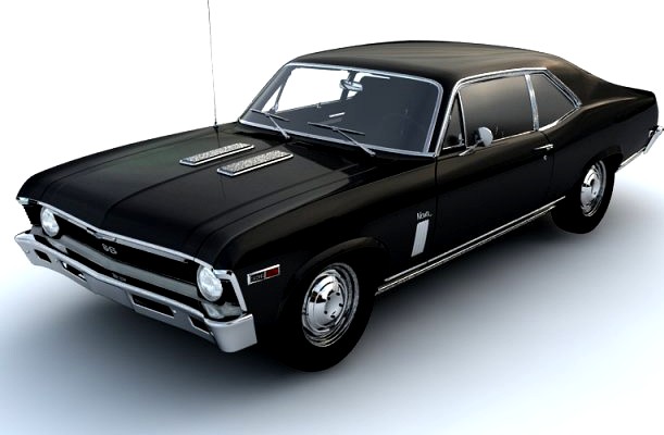 1969 Chevrolet Nova SS 396 3D Model