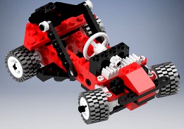 Lego 8808 F1 Racer and Buggy