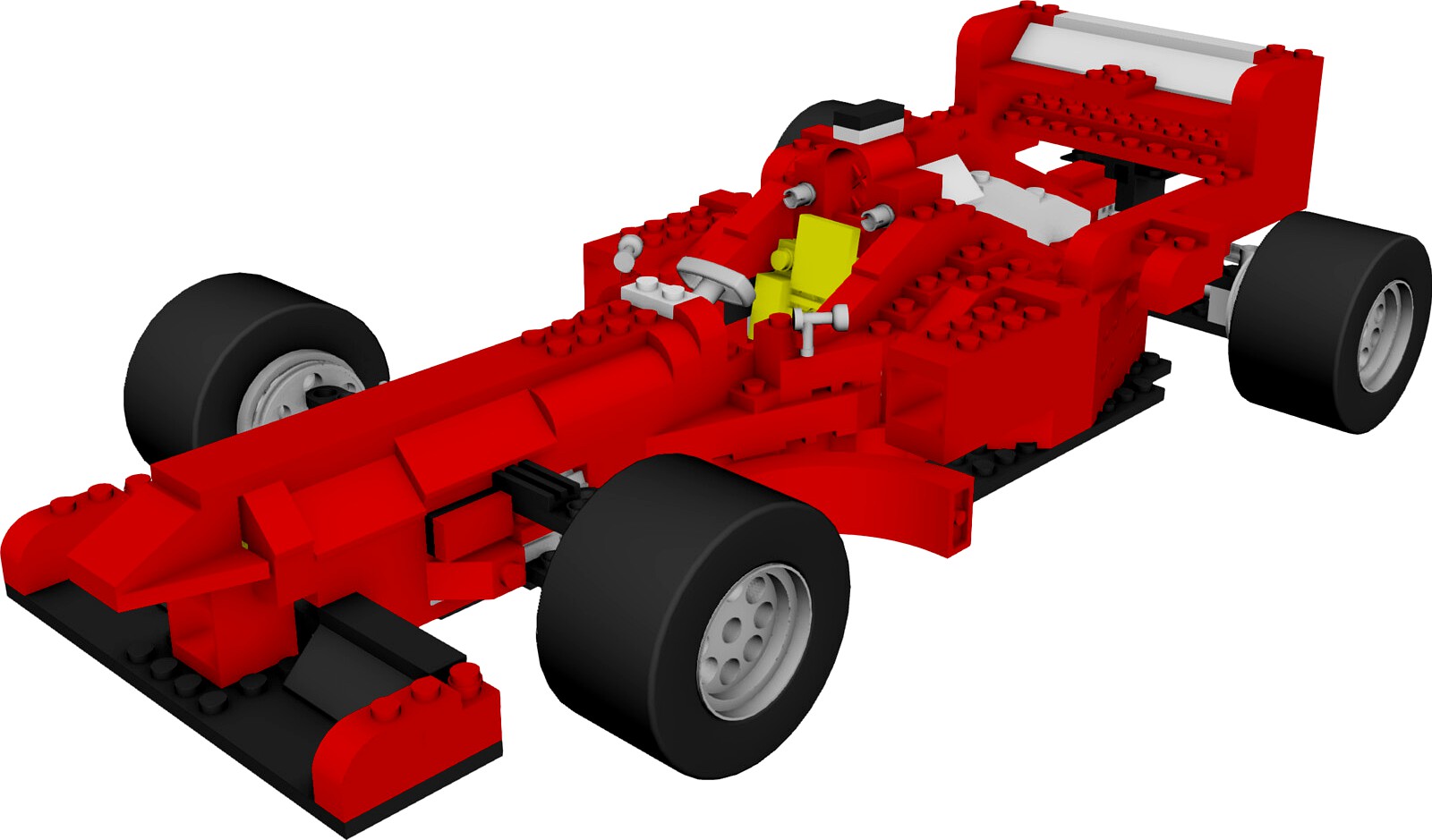 Lego F1 Car 3d model