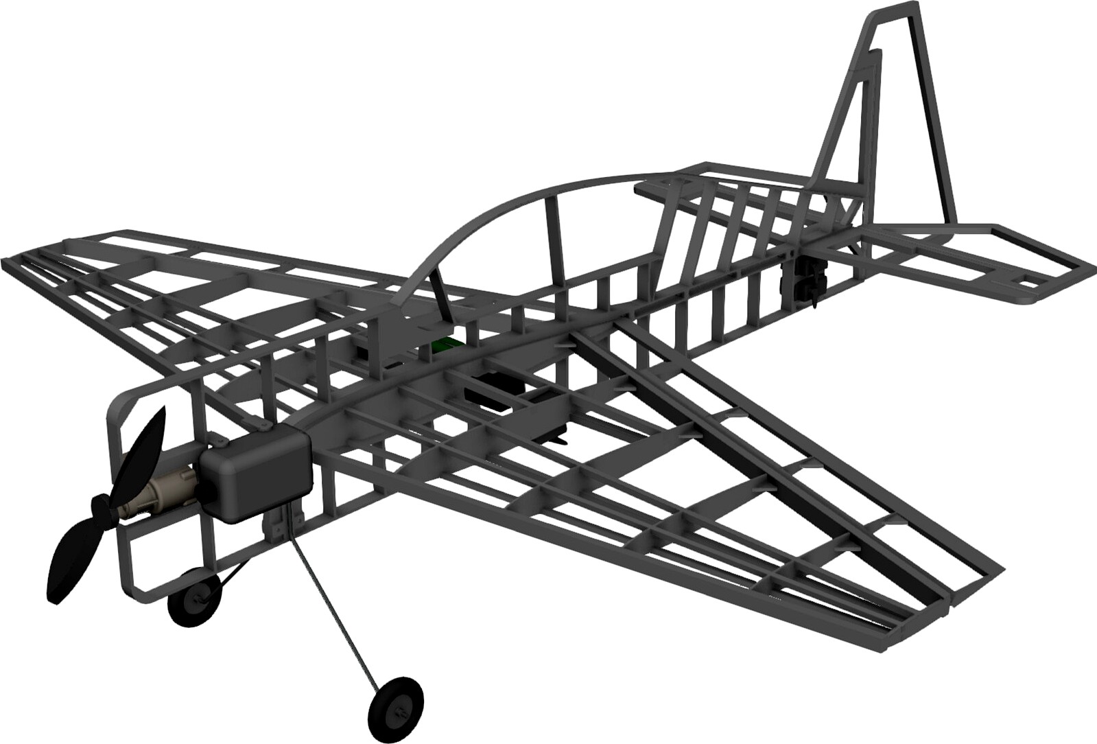 RC Yak 54 3D CAD Model