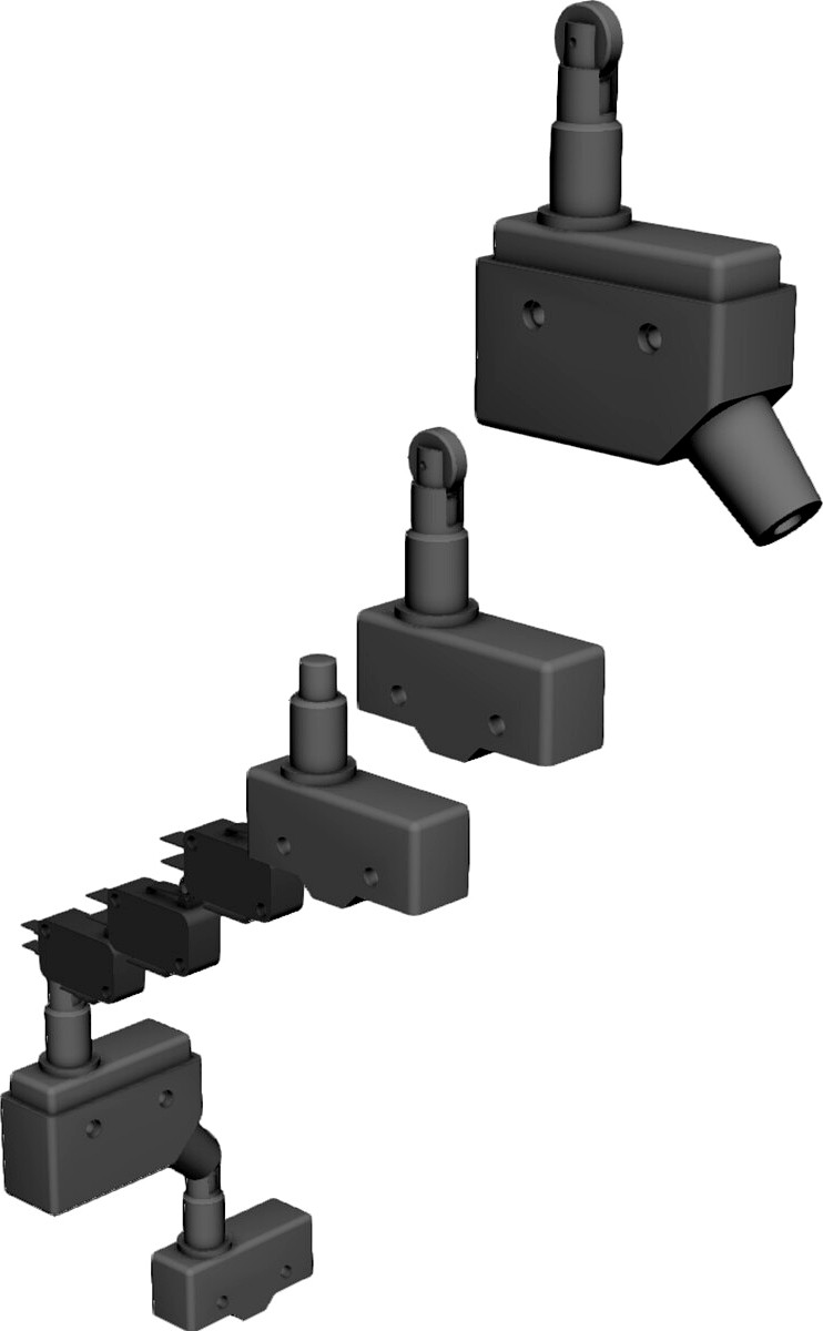 Microswitch Collection 3D CAD Model