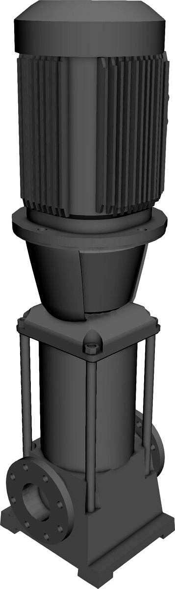 Grundfos Pump 3d model