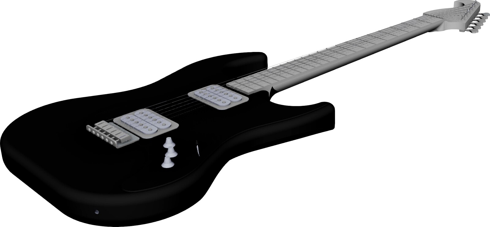 Fender Stratocaster 3D CAD Model