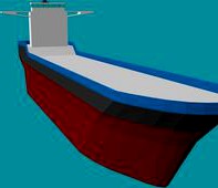 Simple containership