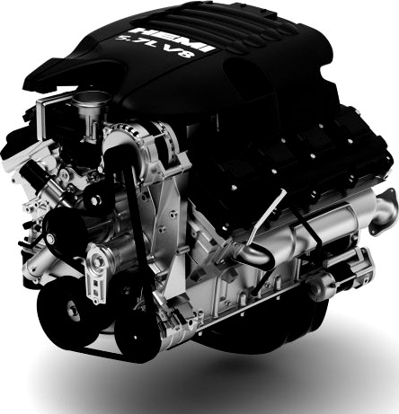 Dodge Ram - Hemi - 5.7L - V8 Engine3d model