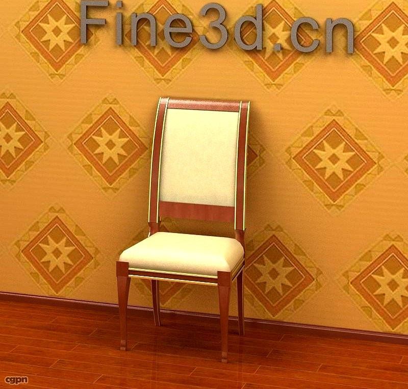 antique-09om-Chair-0273d model