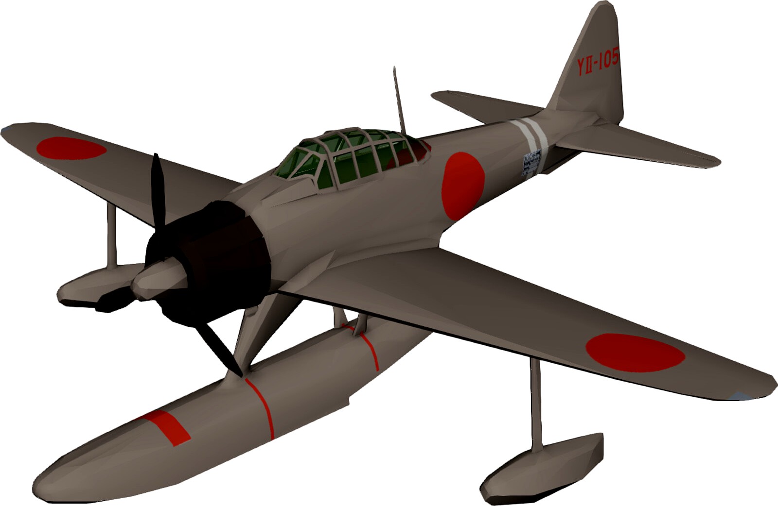A6M2 Rufe Zero Nakajima zeke Floatplane