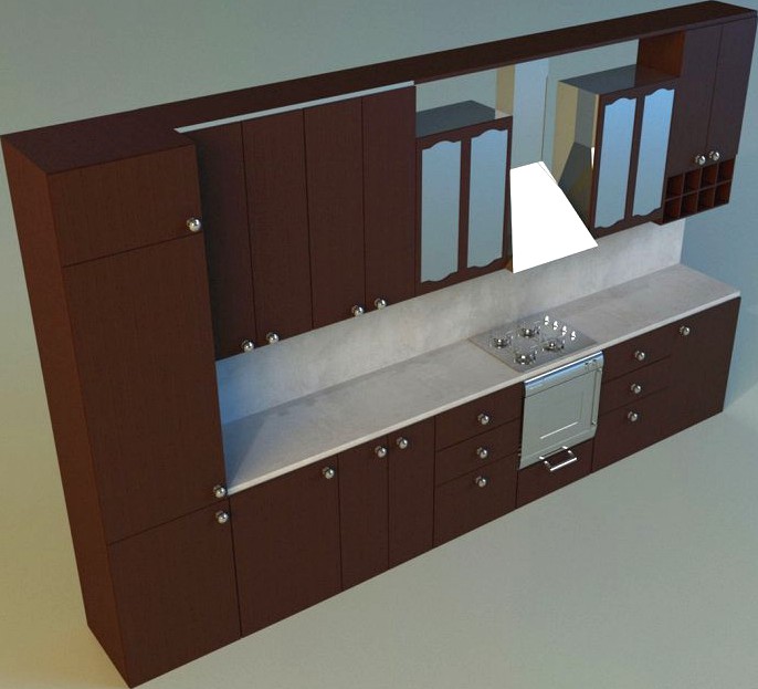 Kitchen 73d model