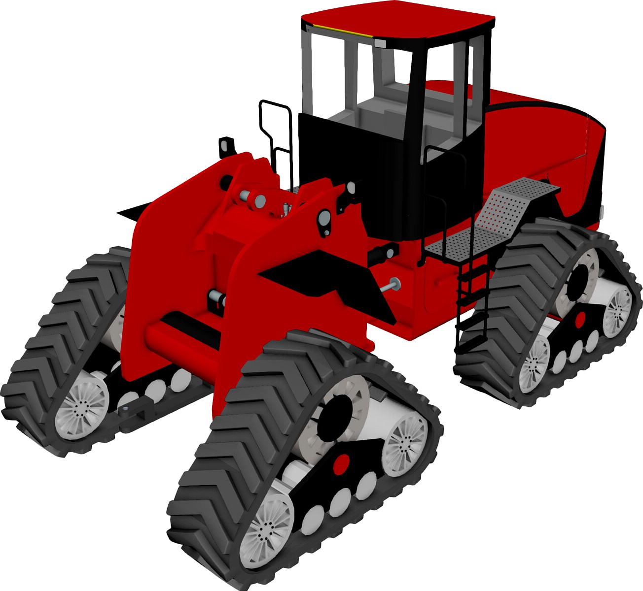 Tractor 3D CAD Model