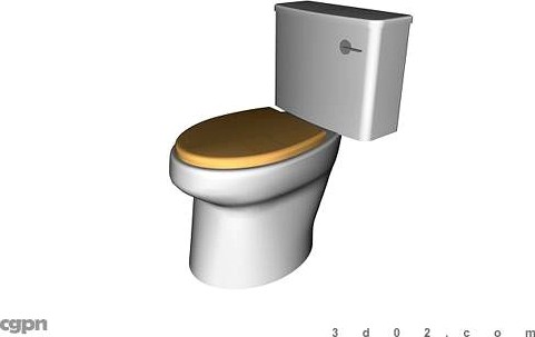 toilet 013d model