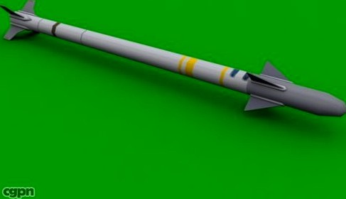 AIM-9 X3d model