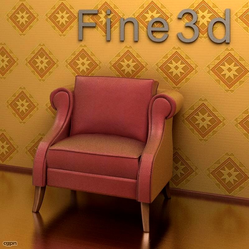 antique-09-064-Sofa3d model