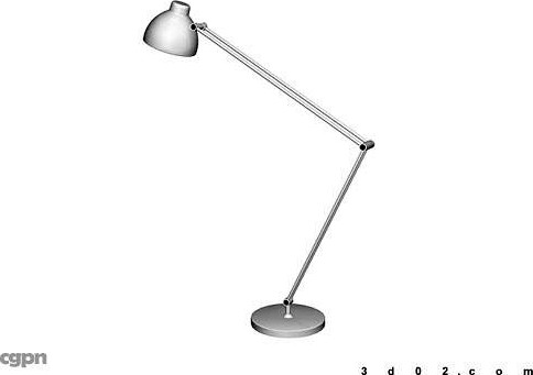 table lamp 043d model