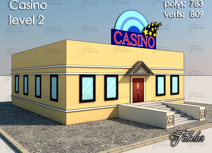 Casino Level 23d model