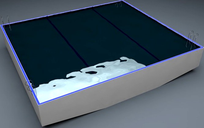 Diving Pool3d model