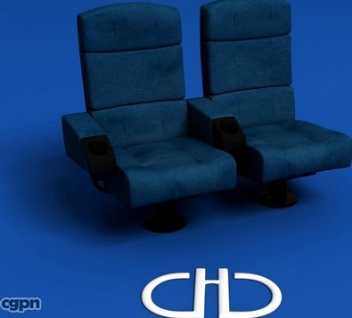 Cinema Seat 0013d model