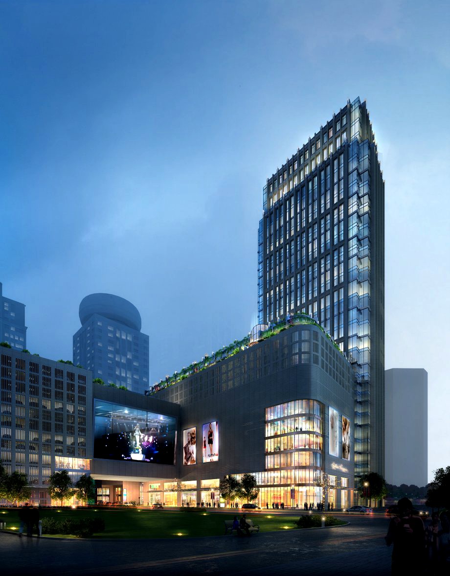 Commercial Plaza 0033d model