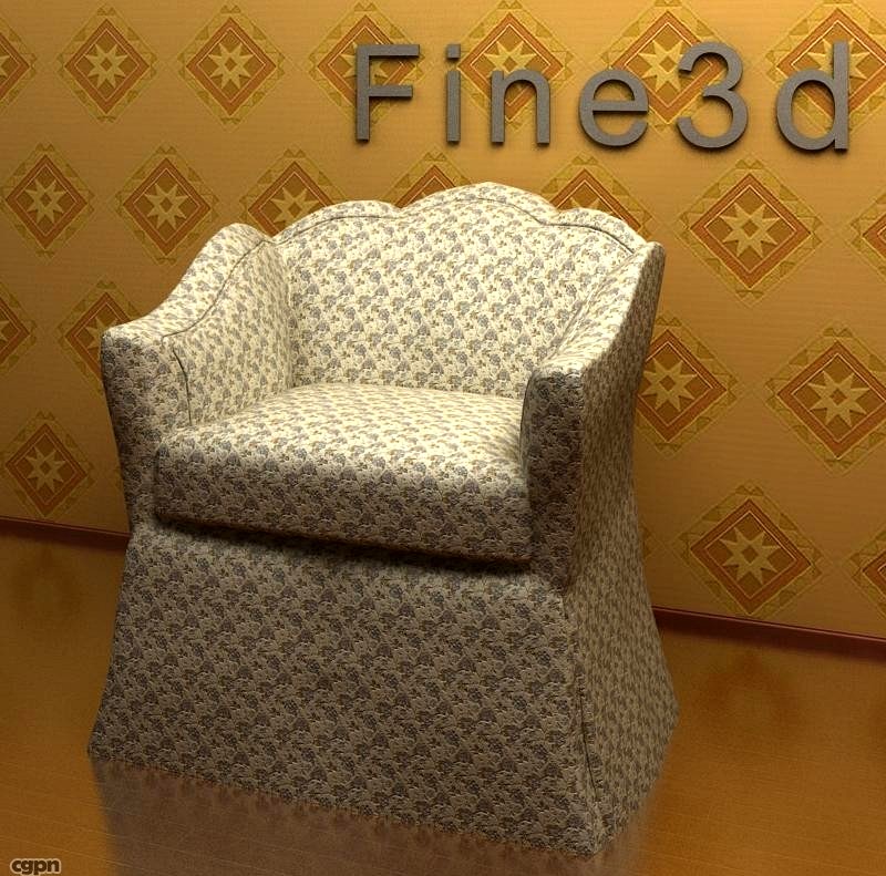 antique-09-chair-0043d model