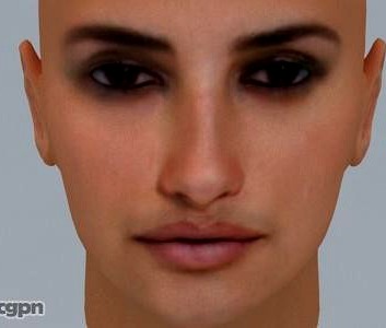 Penelope Cruz3d model