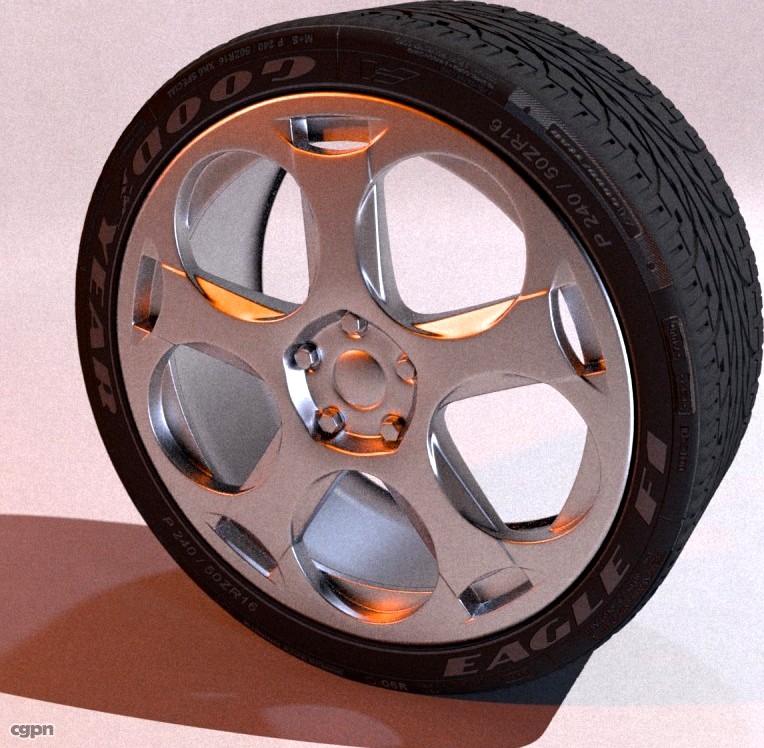 Lamborghini wheel3d model