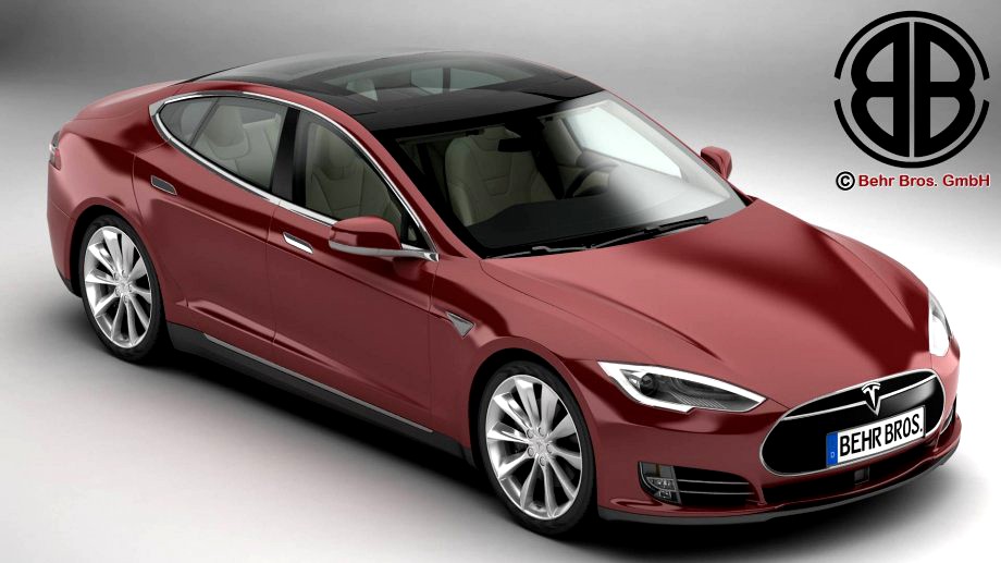 Tesla Model S 20153d model