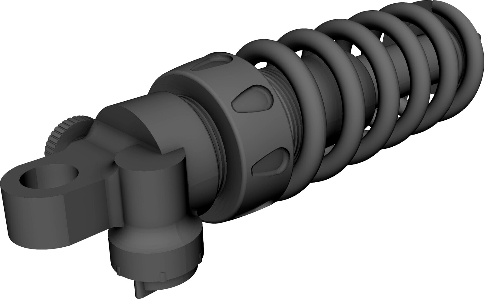 Stratos Helix Pro Shock 3D CAD Model