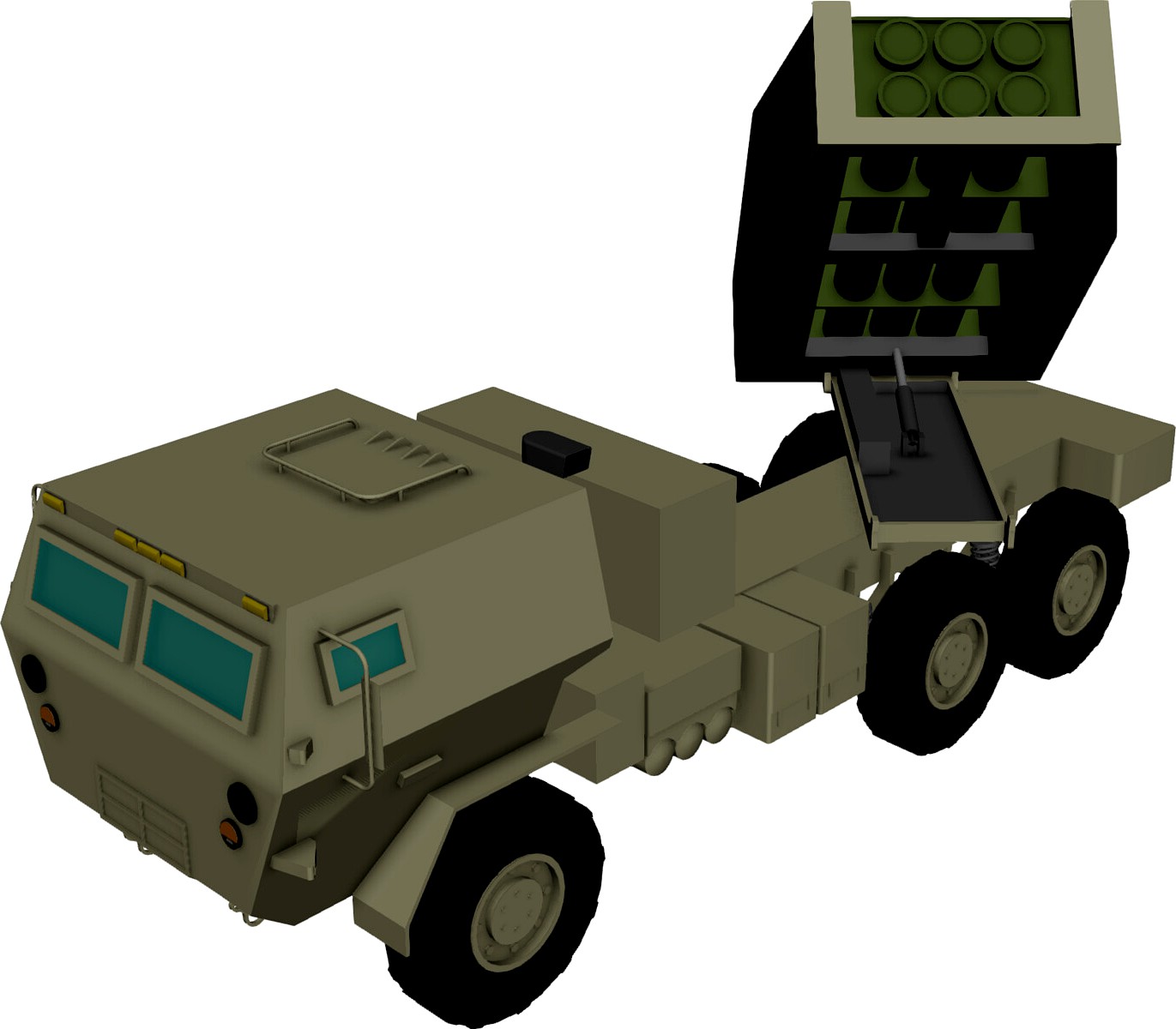 USMC High Mobility Artillery Rocket System (HIMARS)