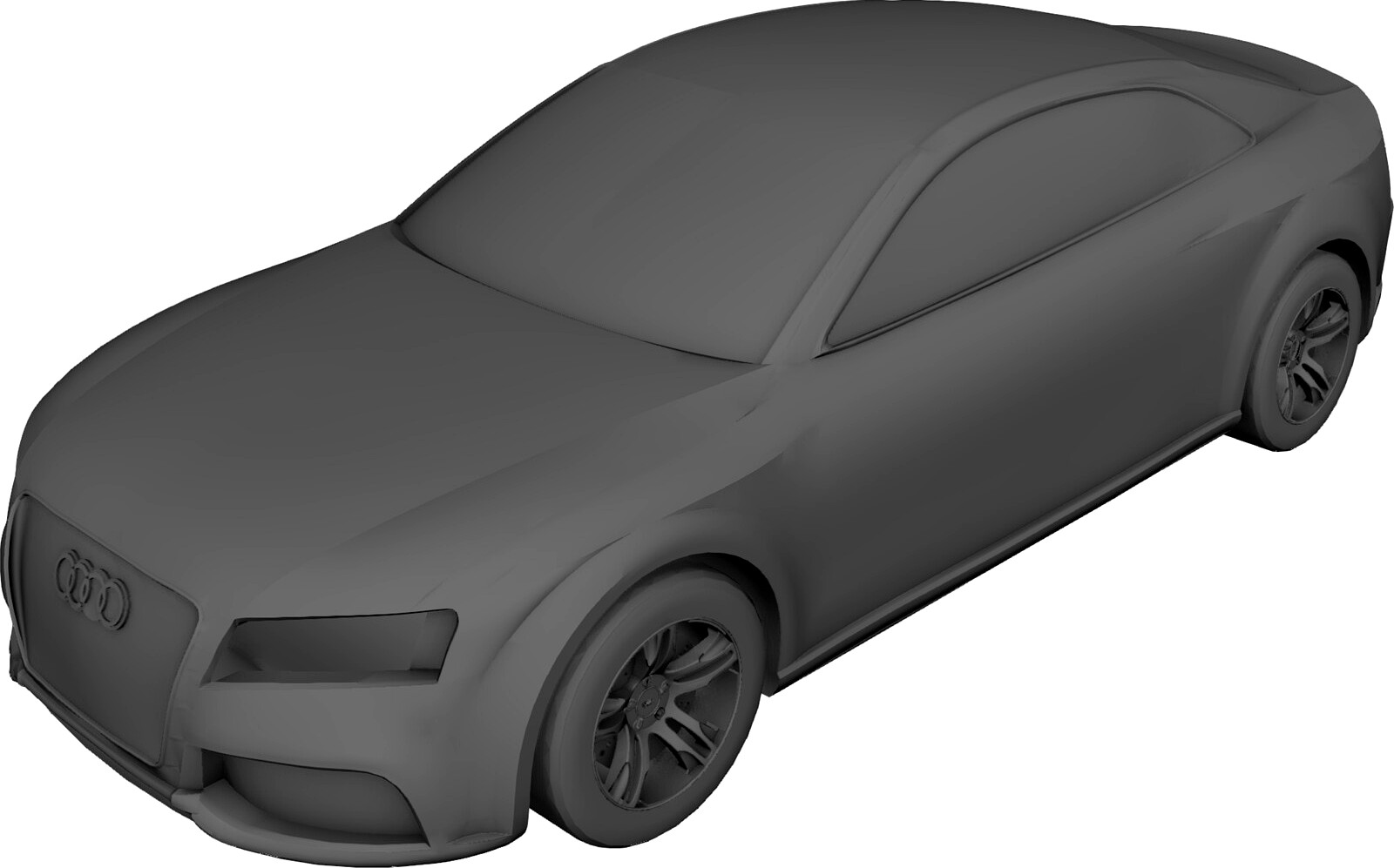 Audi RS5 3D CAD Model
