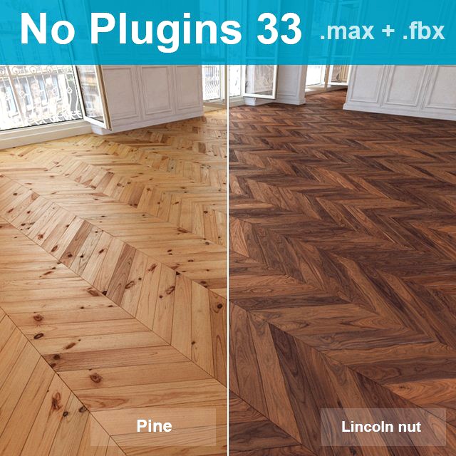 Herringbone Floor 33 WITHOUT PLUGINS3d model