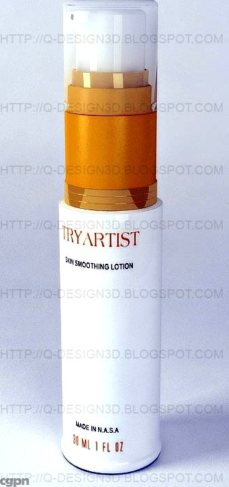 Lotion Bottle3d model