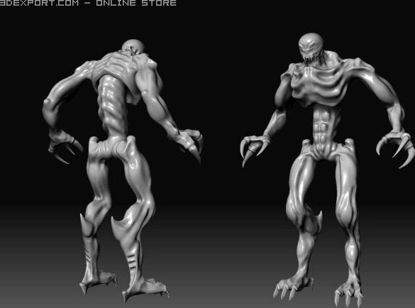 Alien 3D Model