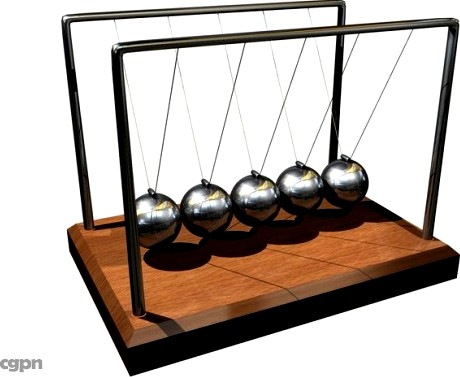 Newtons Cradle3d model