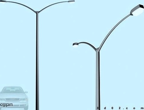 light post 093d model