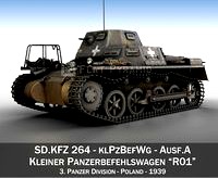 3D Model SD.KFZ 265 - klPzBefWg - Ausf. A - R01 - 22734