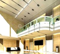 3D Model Lobby 071 - 30797