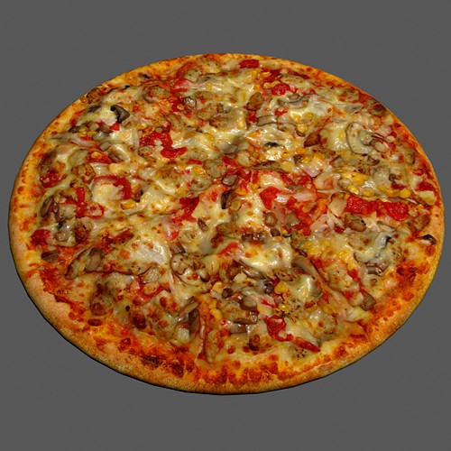 Pizza vegetable