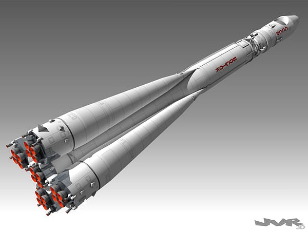 Vostok 1 Space Rocket