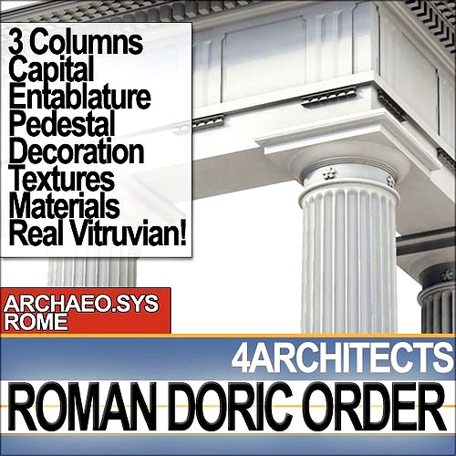 Roman Doric Order Elements