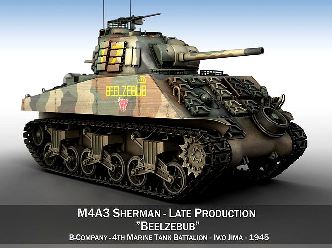 M4A3 Sherman - Beelzebub