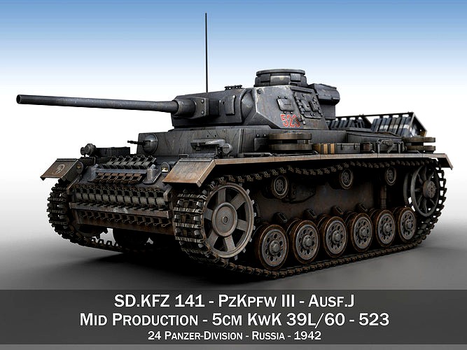 PzKpfw III - Ausf J - 523