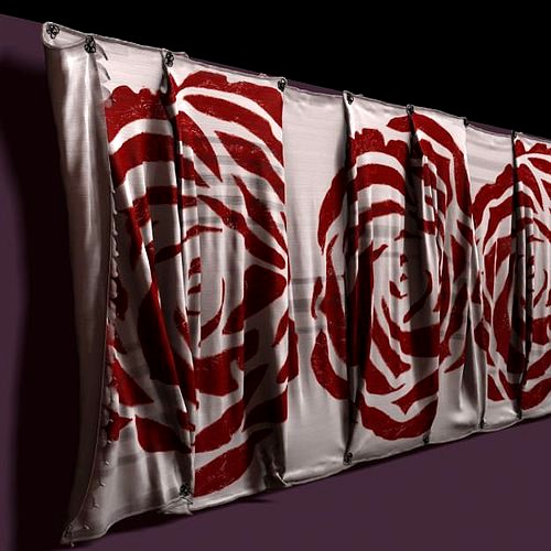 Wall textile coverage